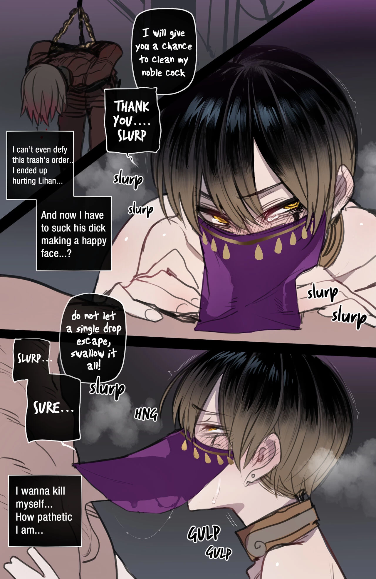 Bad Ending Party porn comic picture 49