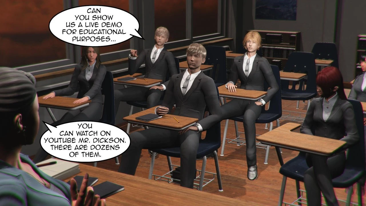 Bad Teacher porn comic picture 3