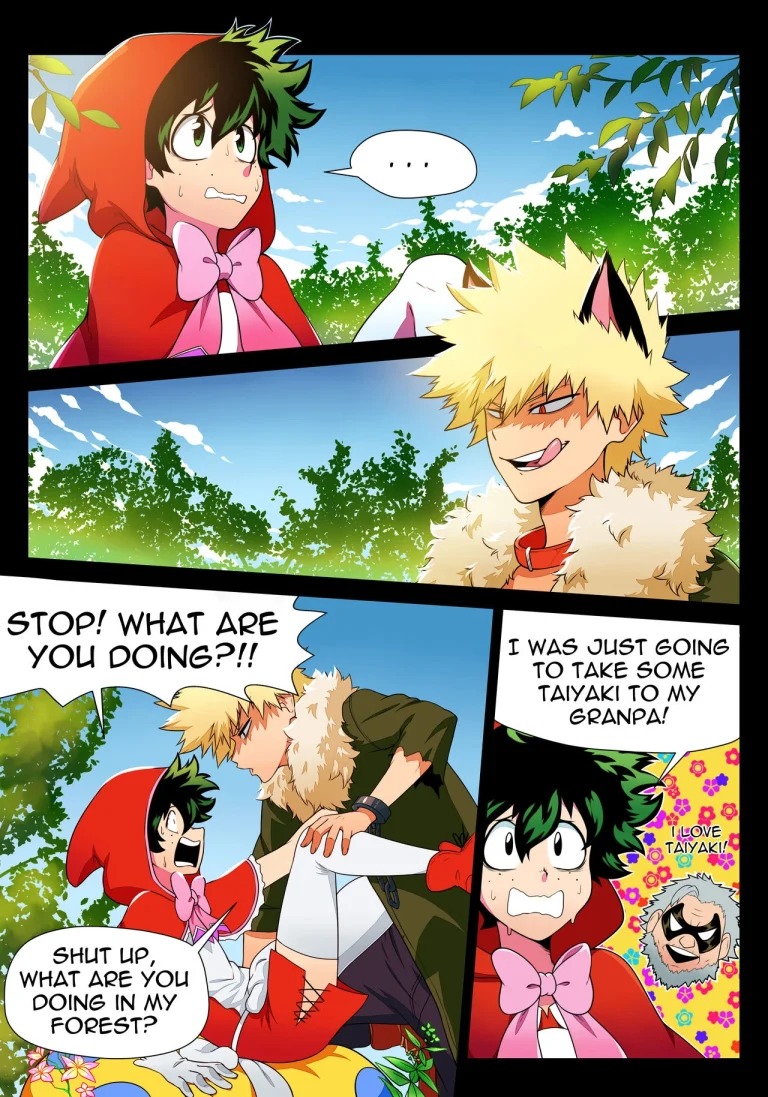 BakuDeku porn comic picture 1