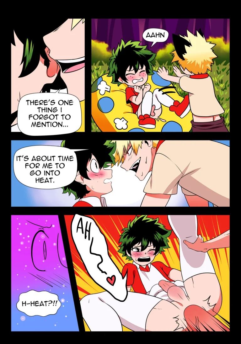 BakuDeku porn comic picture 10