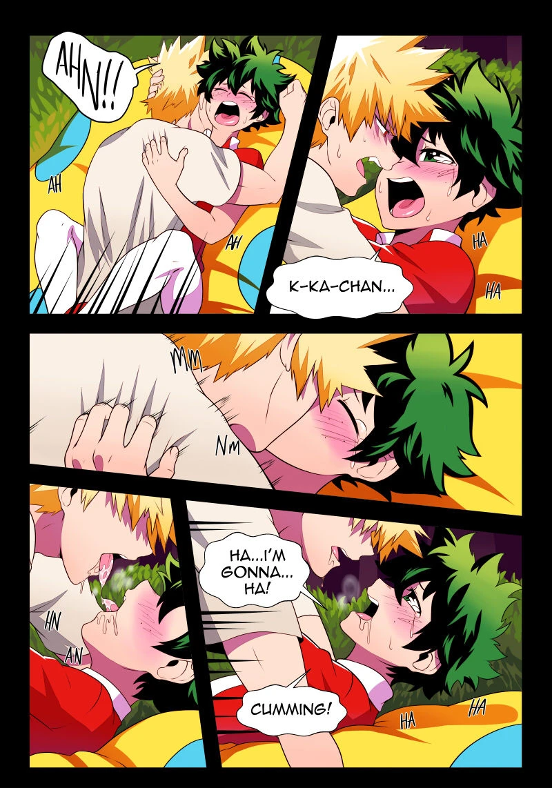 BakuDeku porn comic picture 11