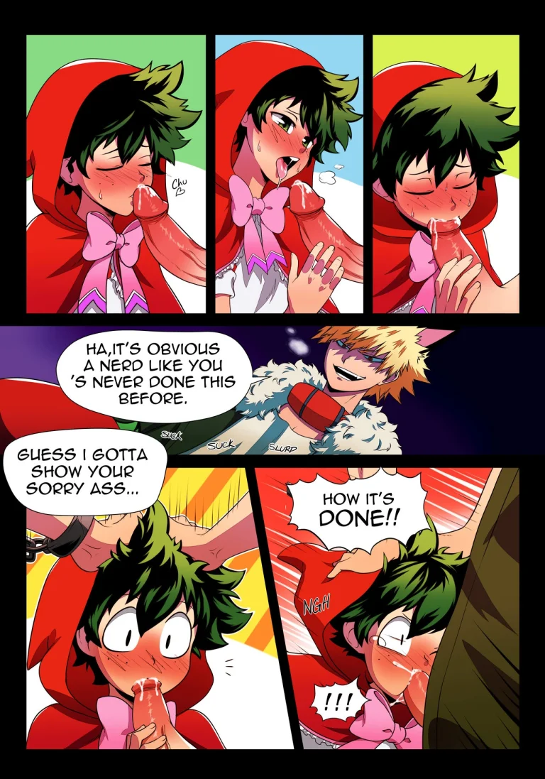 BakuDeku porn comic picture 3