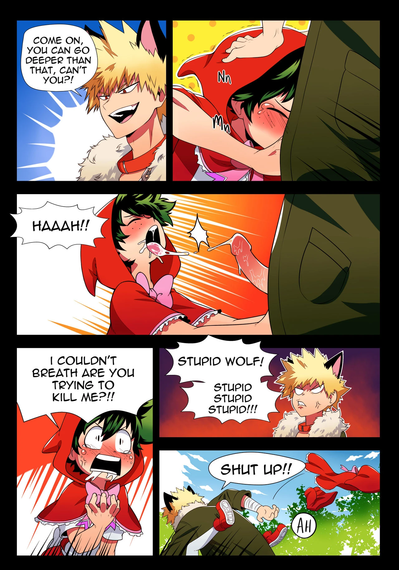 BakuDeku porn comic picture 4