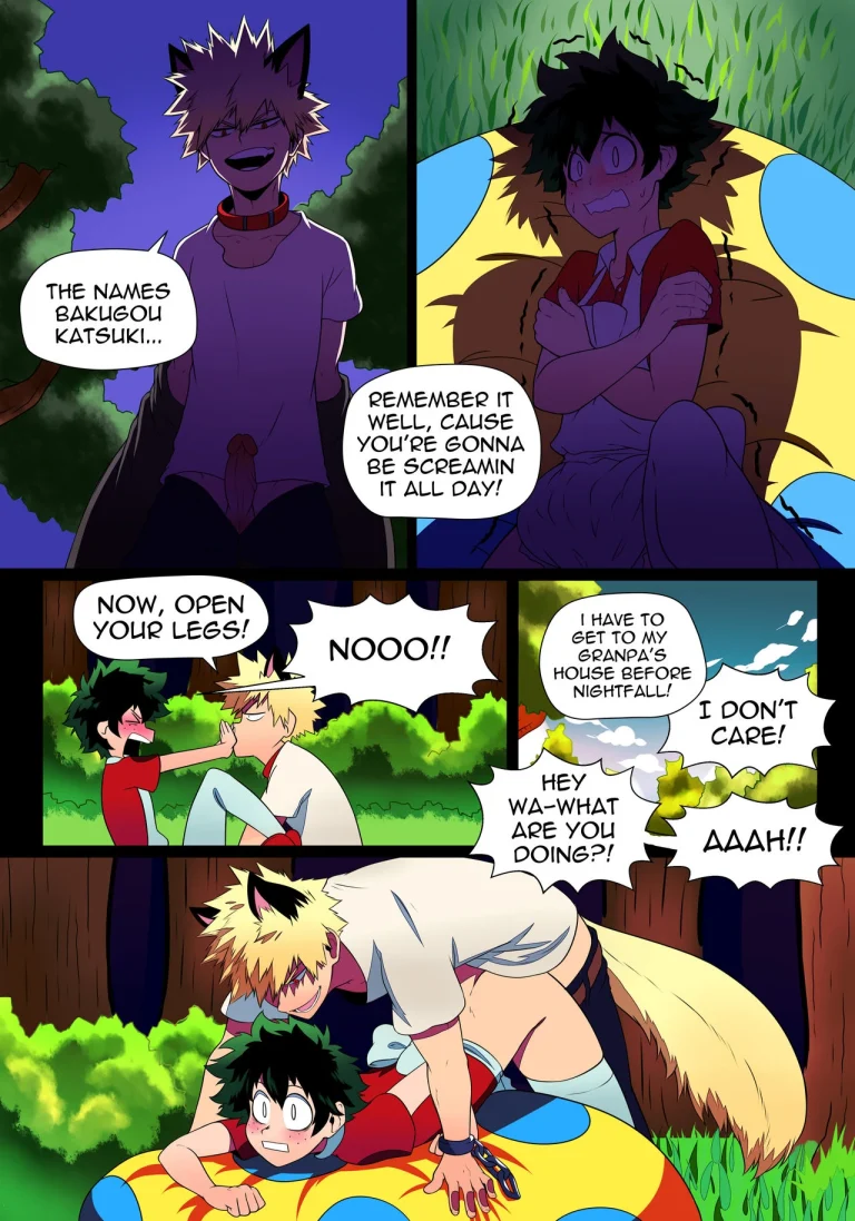 BakuDeku porn comic picture 5
