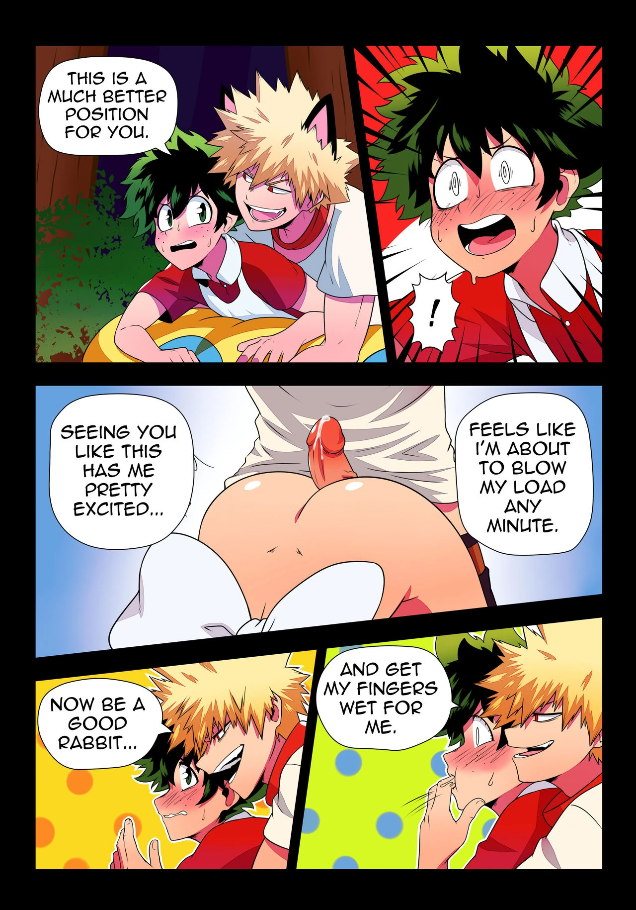 BakuDeku porn comic picture 6