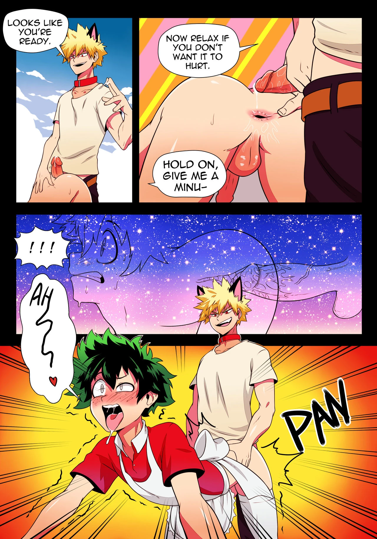 BakuDeku porn comic picture 8