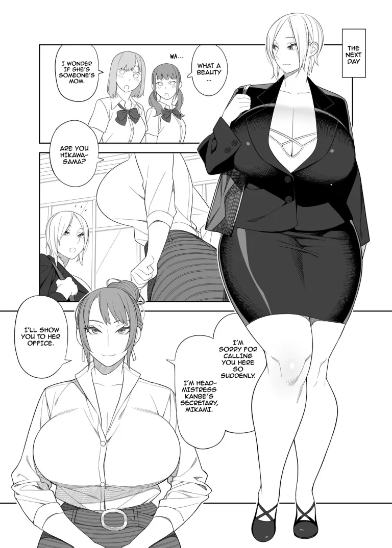 Bakunyuuin Haha wa Gakuenchou no Onna 2 porn comic picture 7