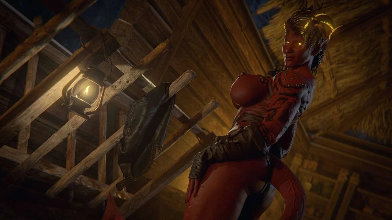 Baldur's Date - Shadow and Fire porn comic picture 10