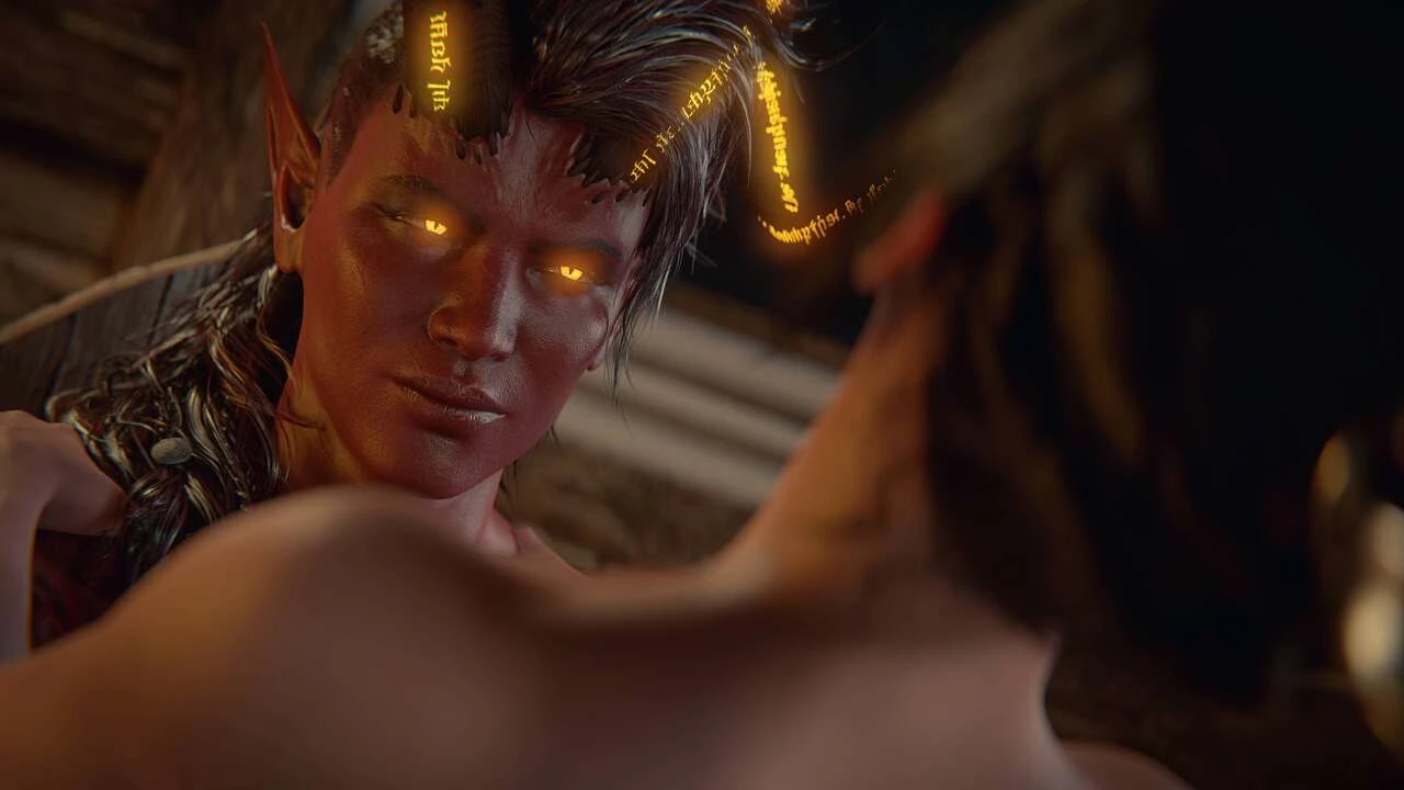 Baldur's Date - Shadow and Fire porn comic picture 117