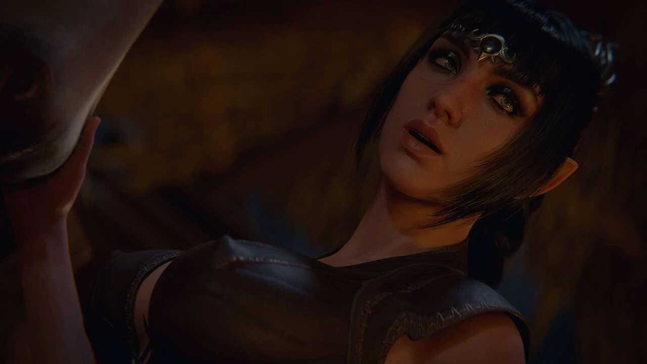 Baldur's Date - Shadow and Fire porn comic picture 14