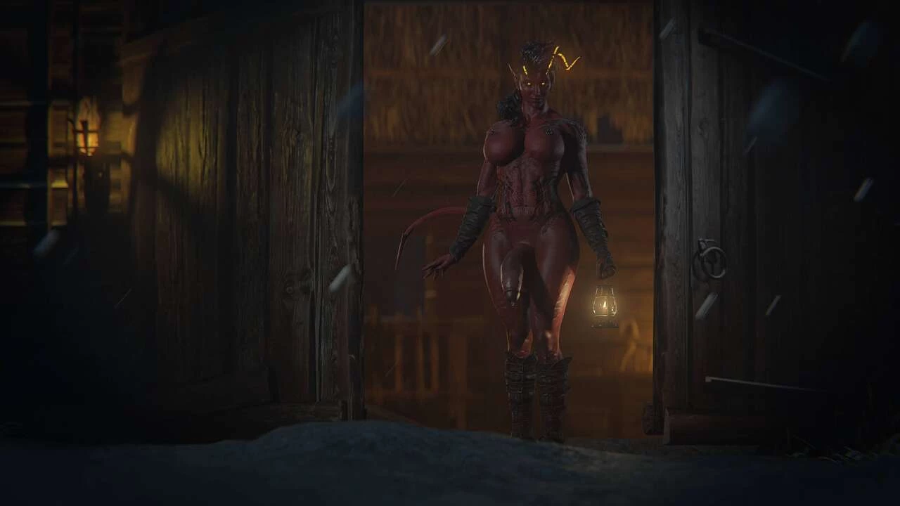 Baldur's Date - Shadow and Fire porn comic picture 186