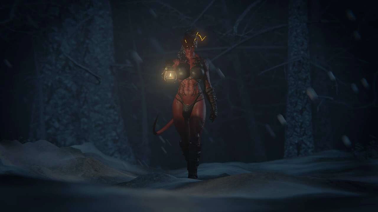 Baldur's Date - Shadow and Fire porn comic picture 4