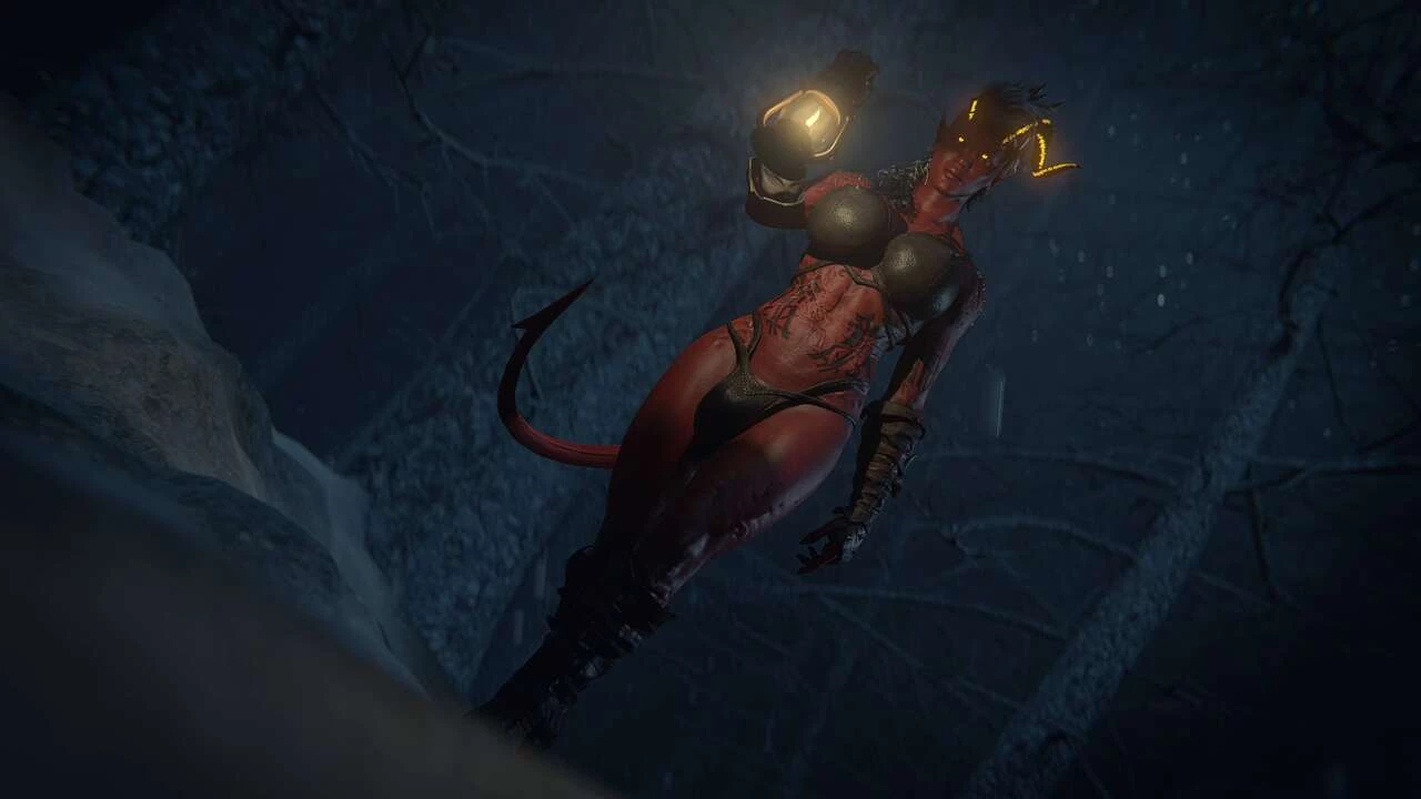 Baldur's Date - Shadow and Fire porn comic picture 5