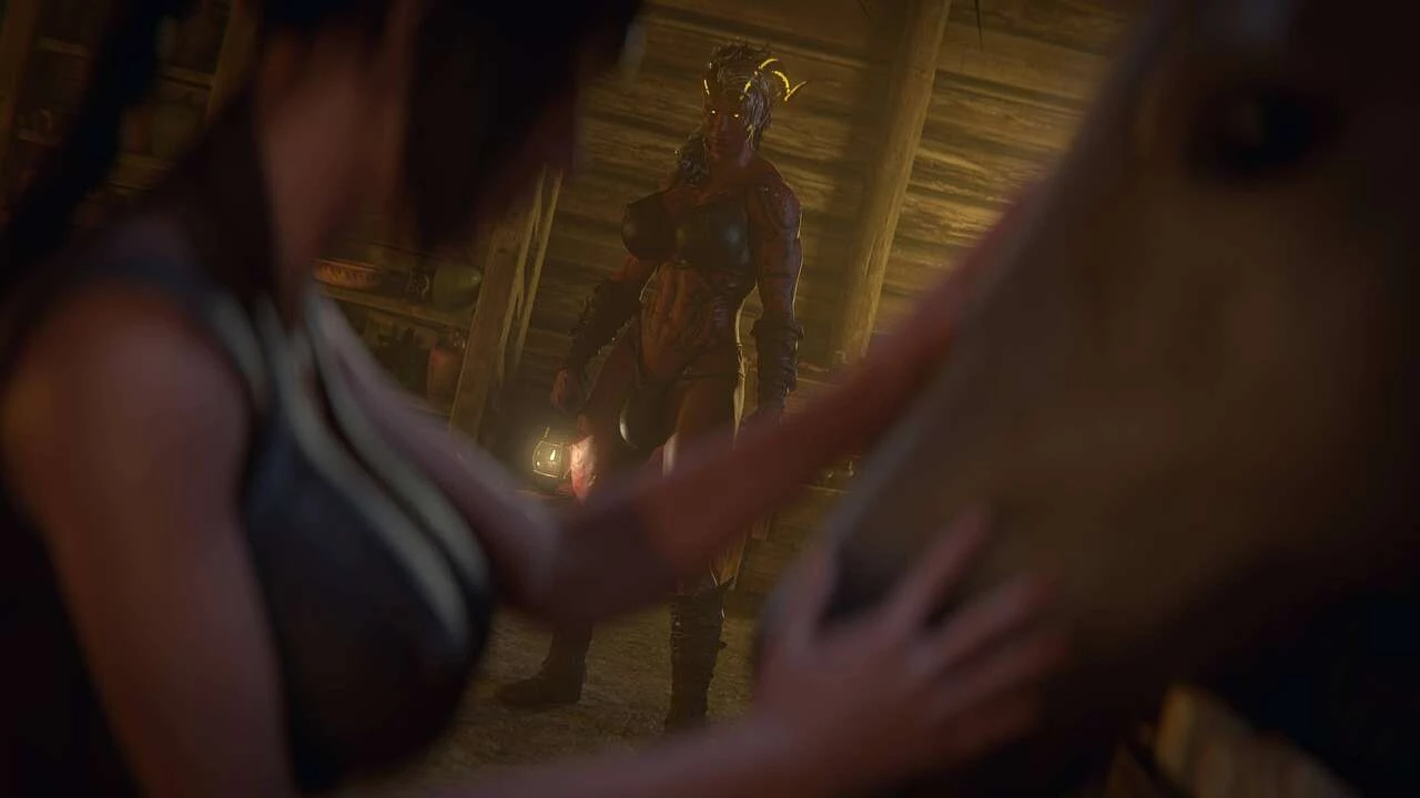 Baldur's Date - Shadow and Fire porn comic picture 7