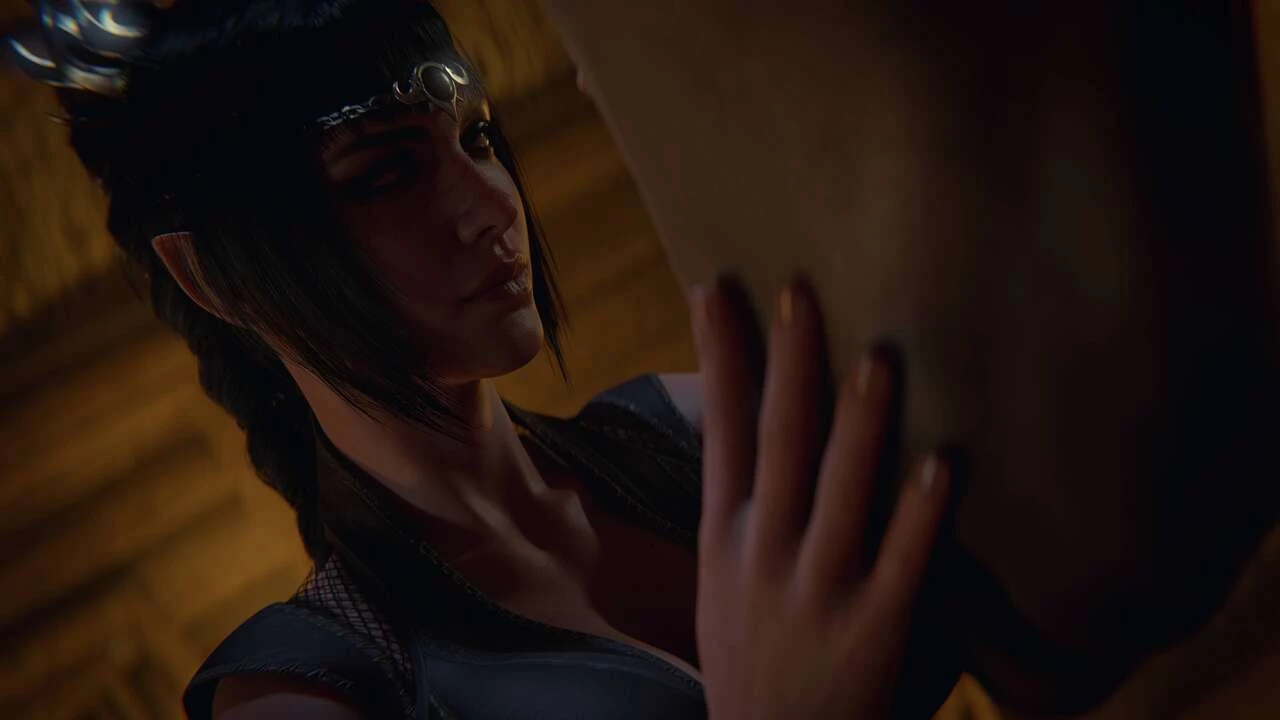 Baldur's Date - Shadow and Fire porn comic picture 9