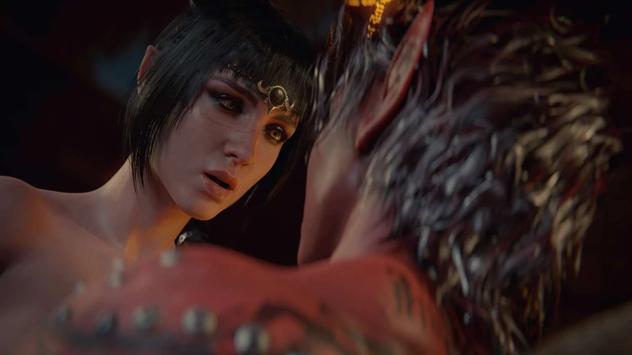 Baldur's Date - Shadow and Fire porn comic picture 99