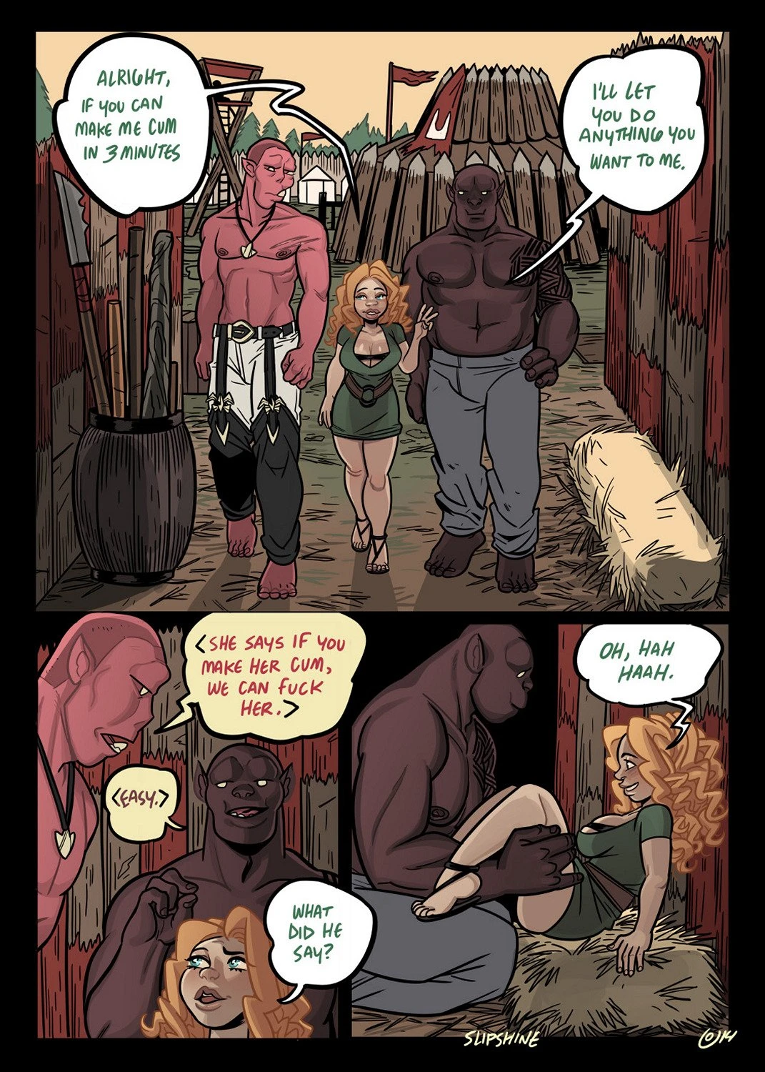 Balst - Orc Camp porn comic picture 2