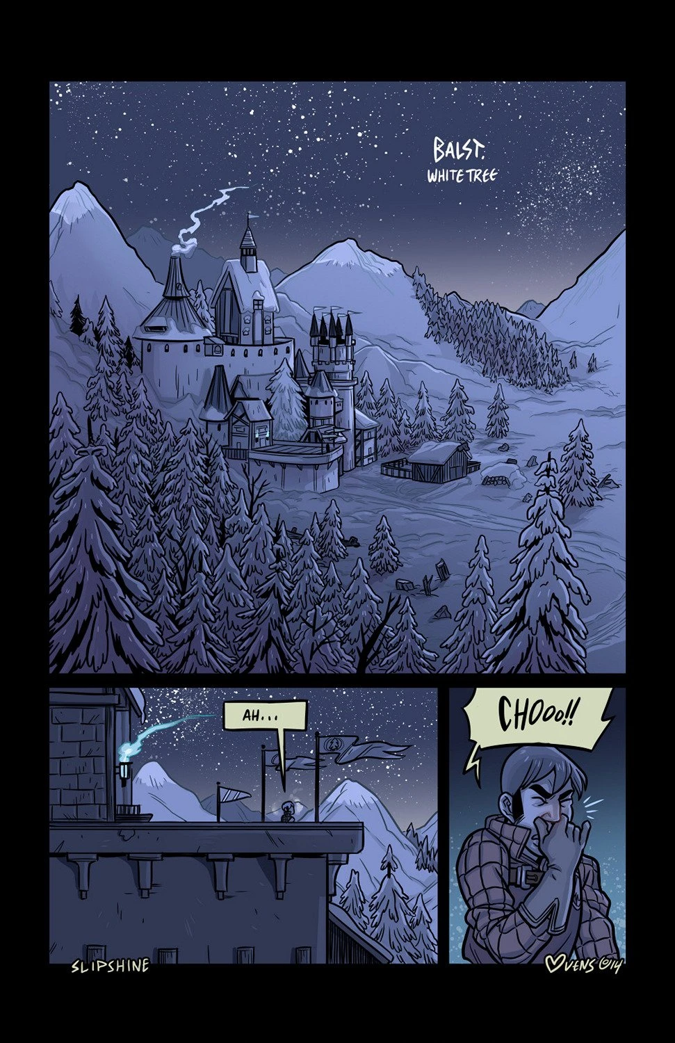 Balst - White Tree porn comic picture 1