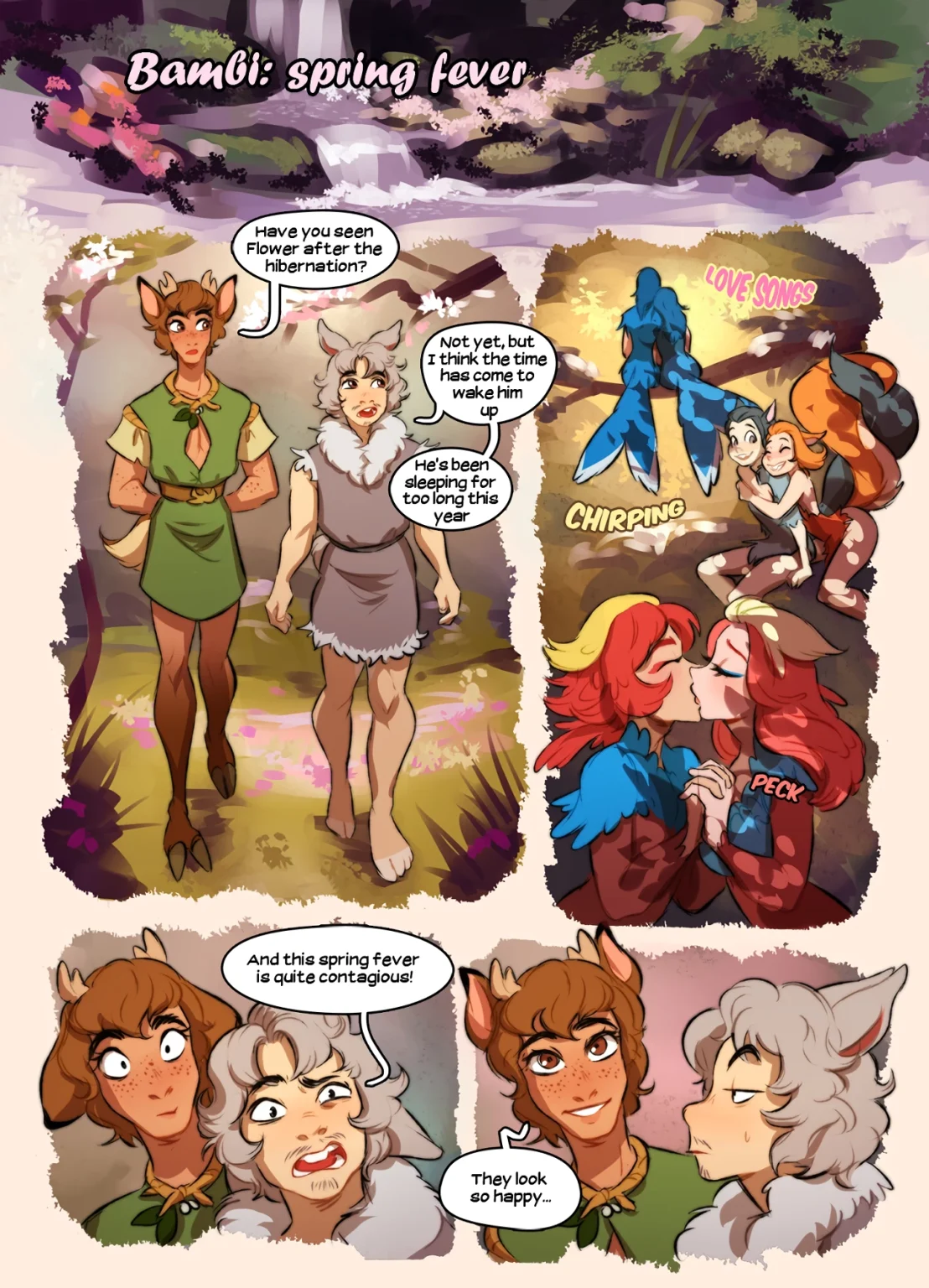 Bambi spring fever porn comic picture 1