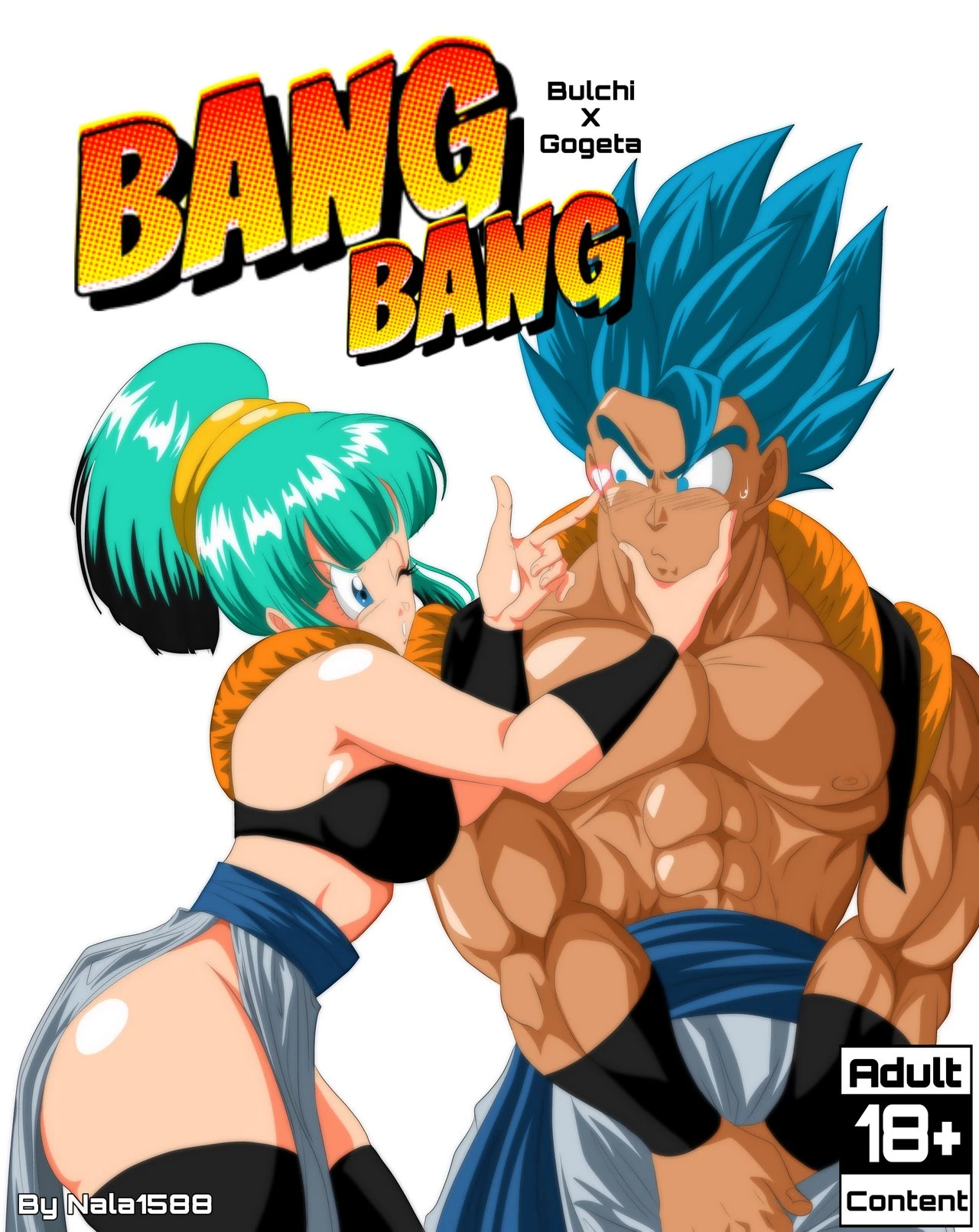 Bang Bang - Bulchi x Gogeta porn comic picture 1