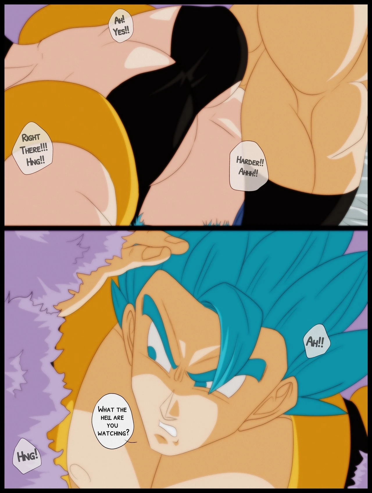 Bang Bang - Bulchi x Gogeta porn comic picture 12