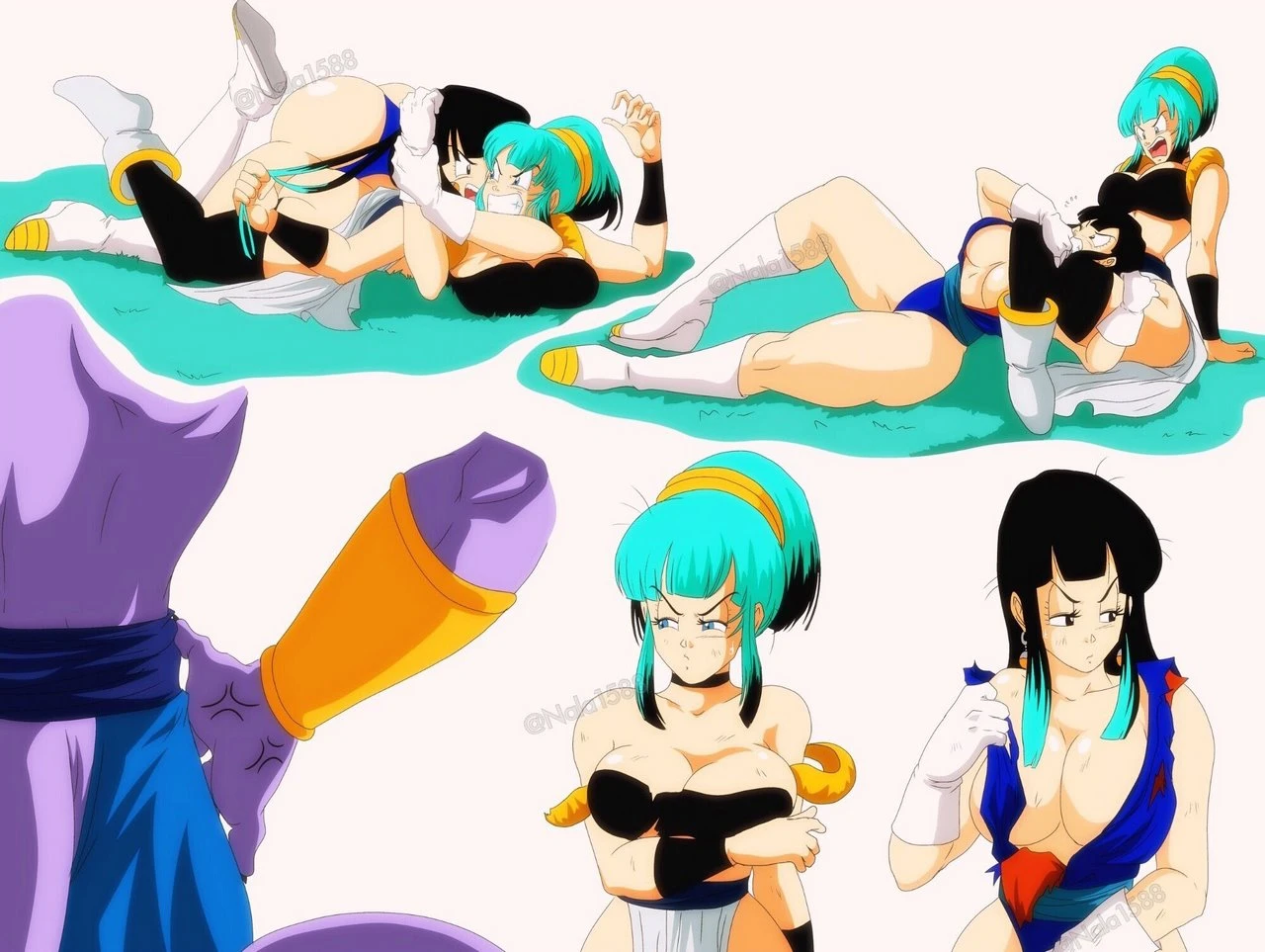 Bang Bang - Bulchi x Gogeta porn comic picture 31