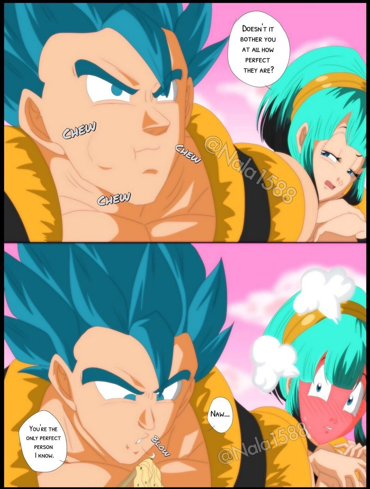 Bang Bang - Bulchi x Gogeta porn comic picture 4
