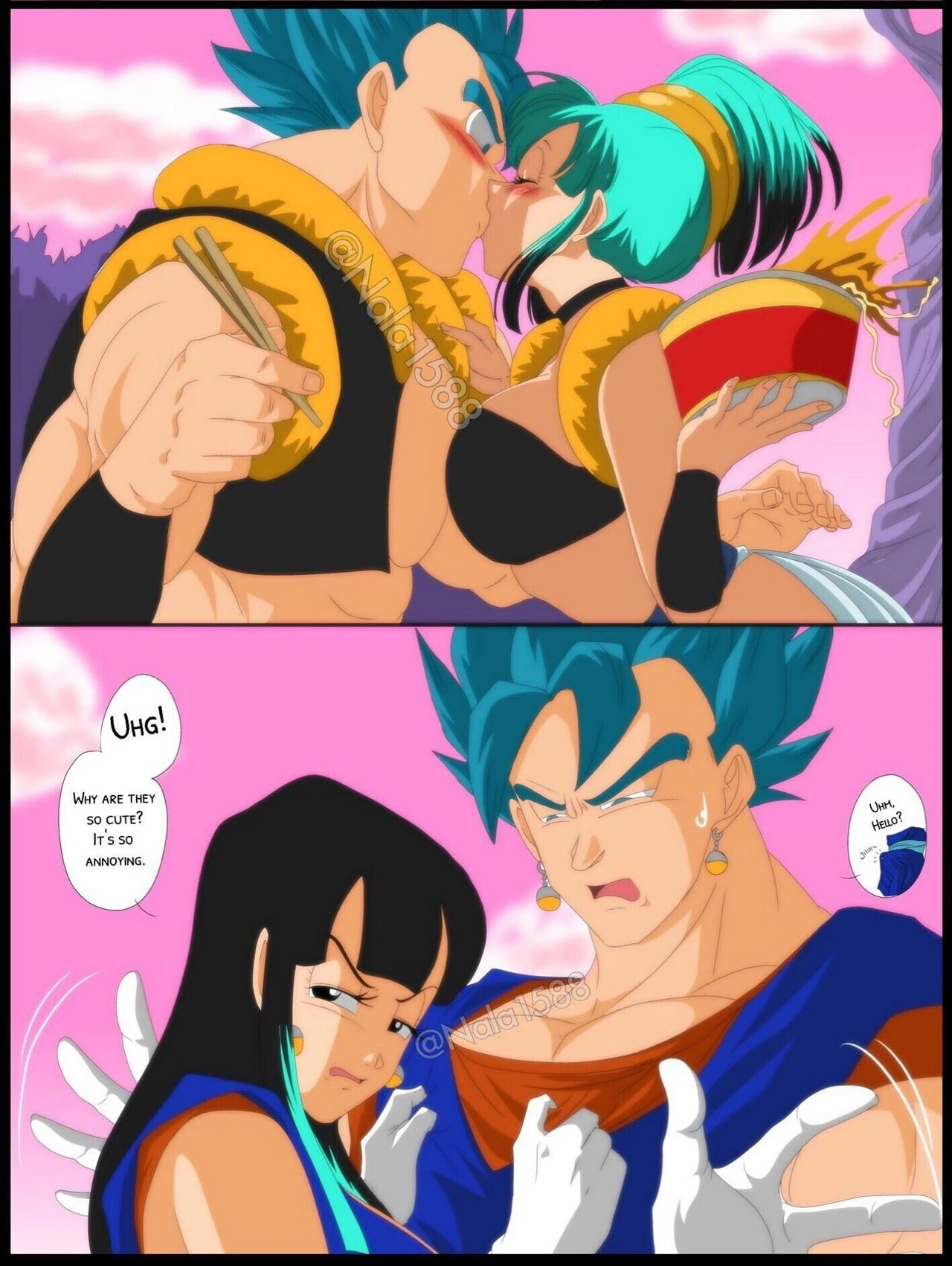 Bang Bang - Bulchi x Gogeta porn comic picture 5