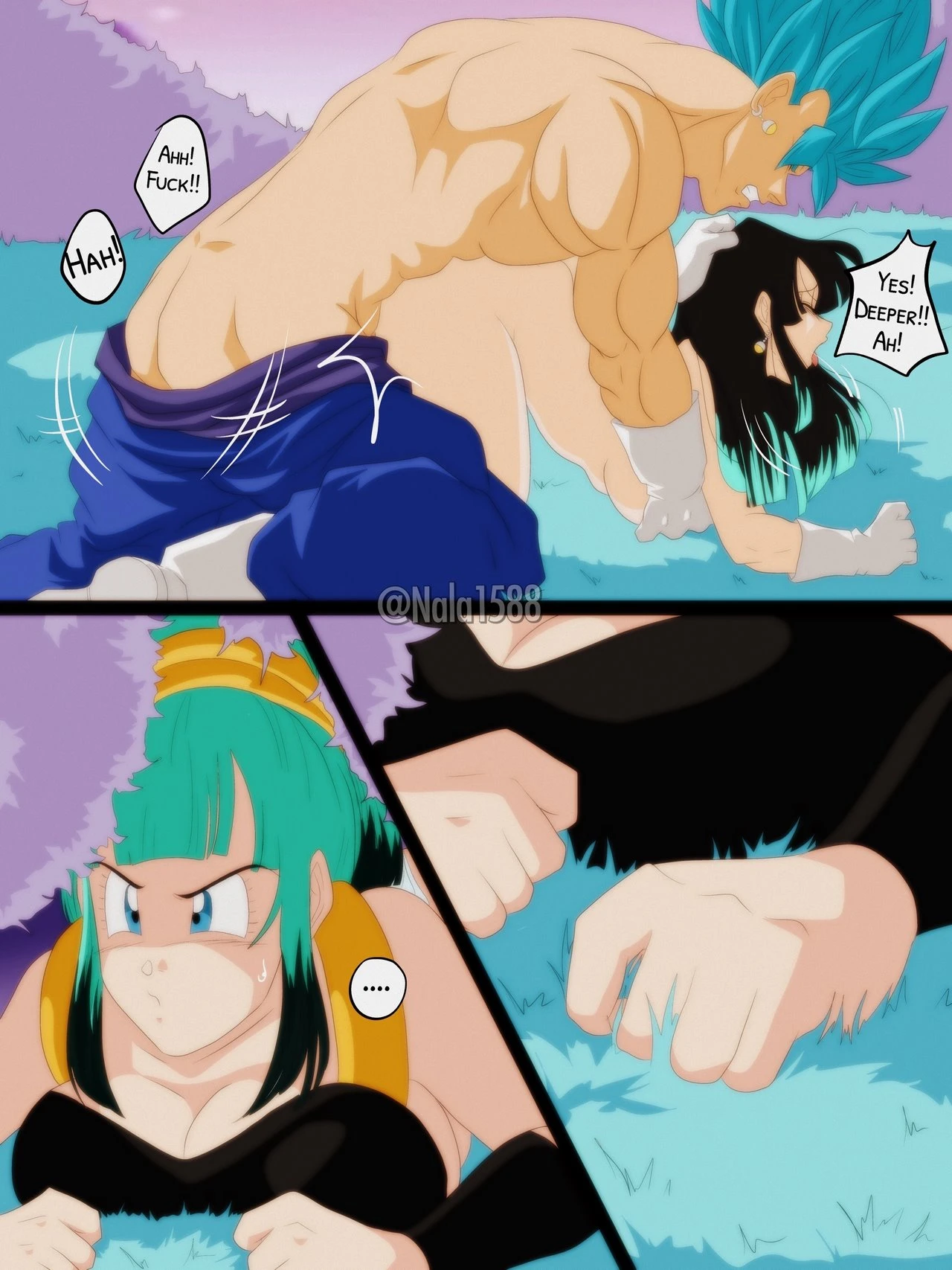 Bang Bang - Bulchi x Gogeta porn comic picture 7