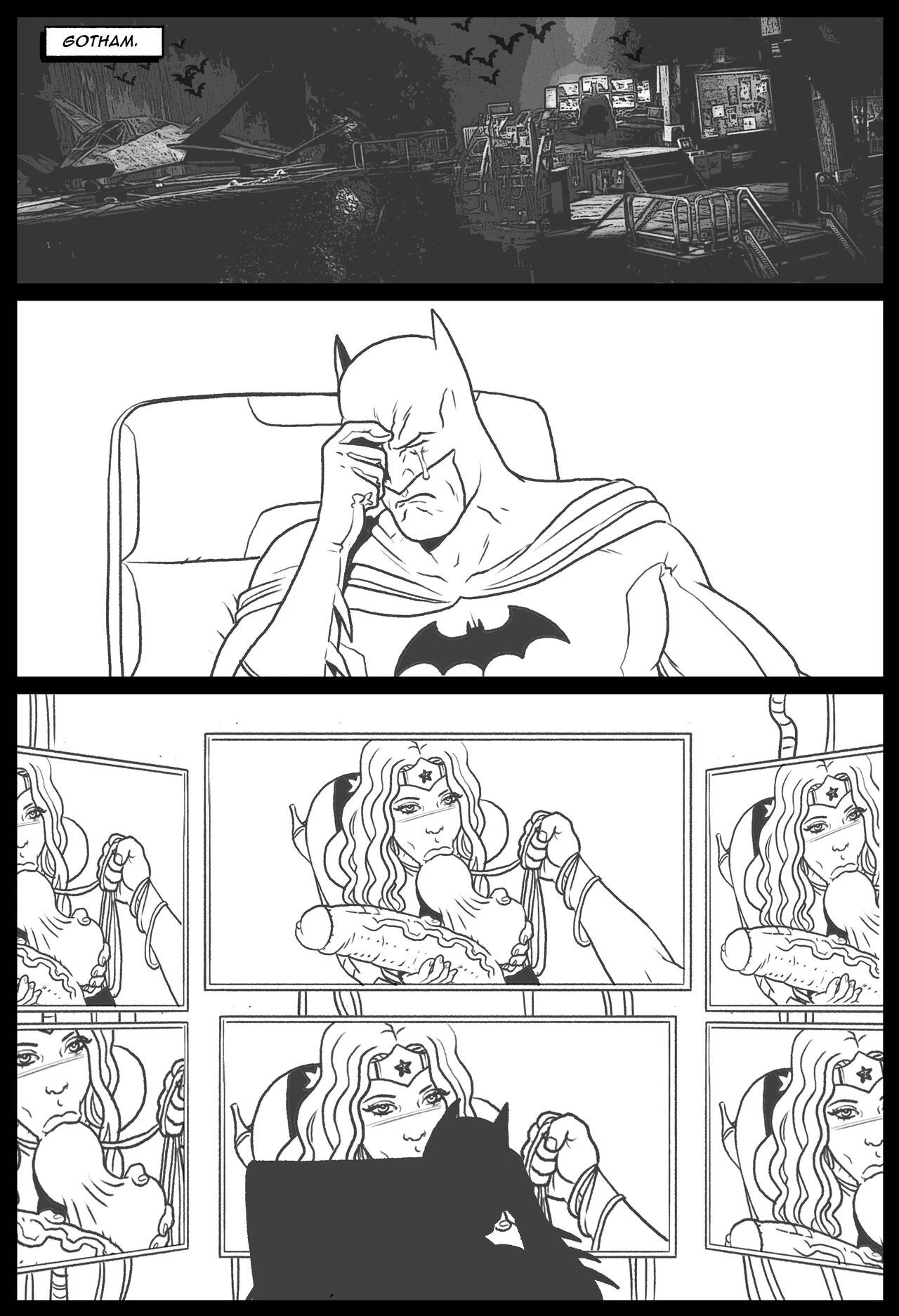 Bang my Bully 2 - Wonder Woman porn comic picture 21