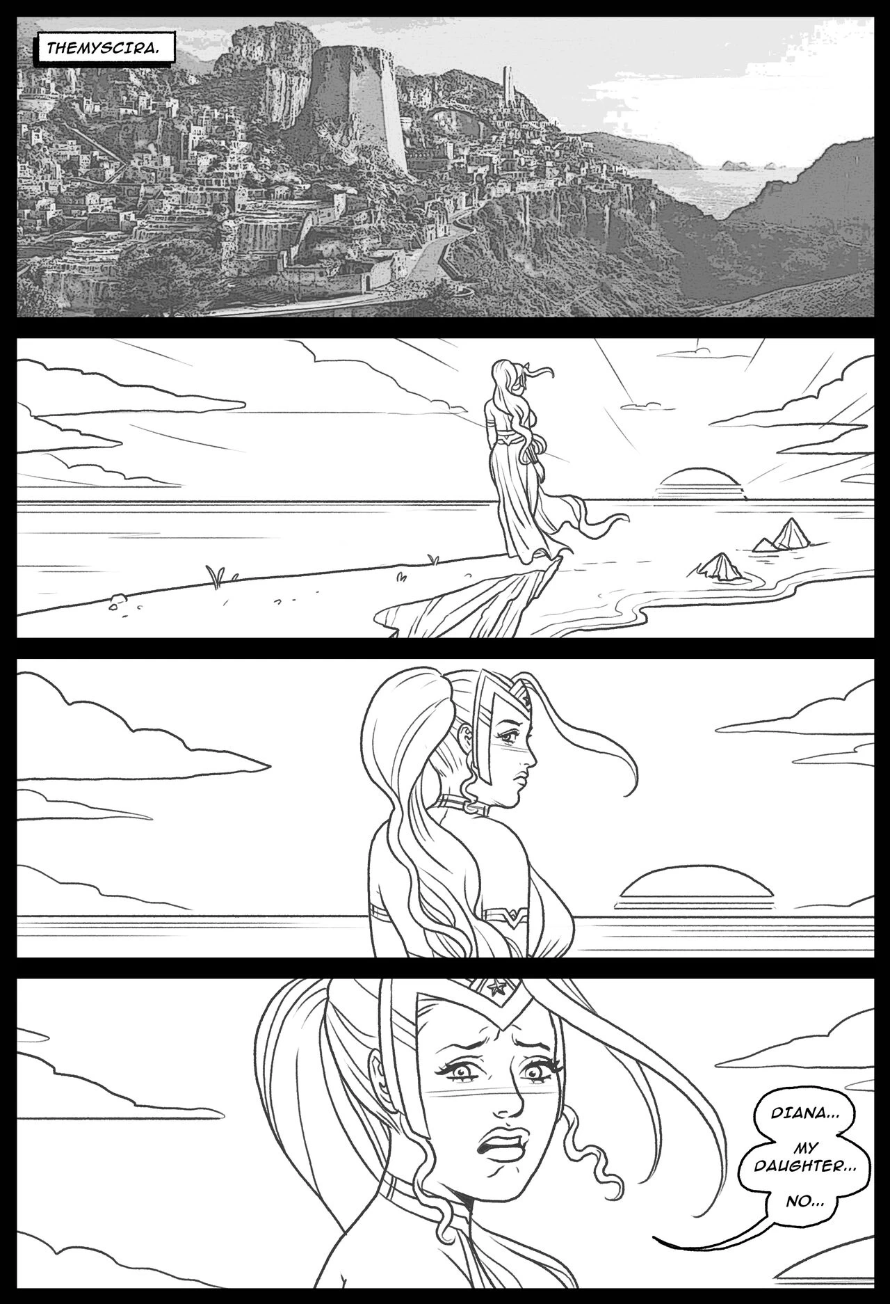 Bang my Bully 2 - Wonder Woman porn comic picture 37