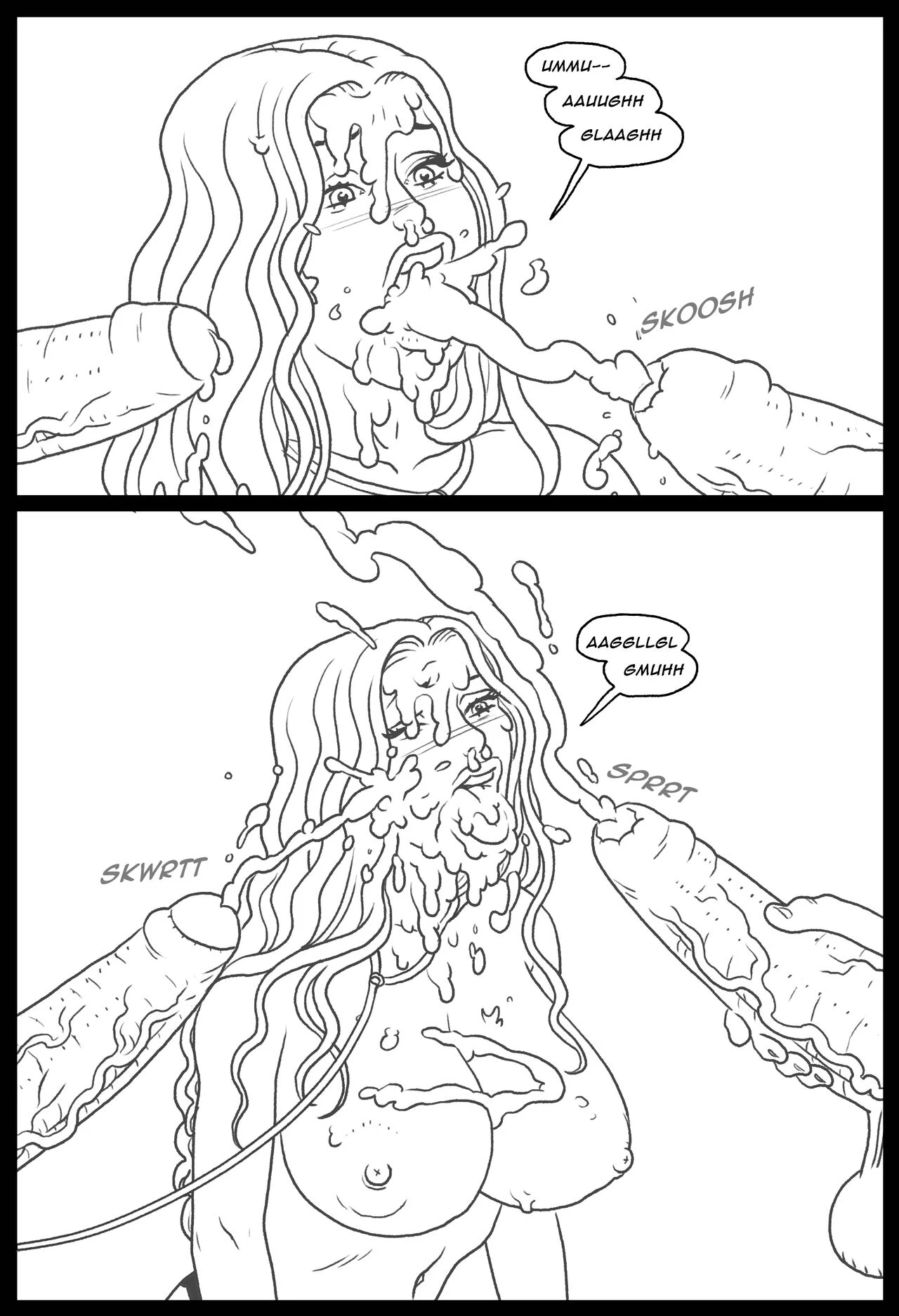 Bang my Bully 2 - Wonder Woman porn comic picture 45