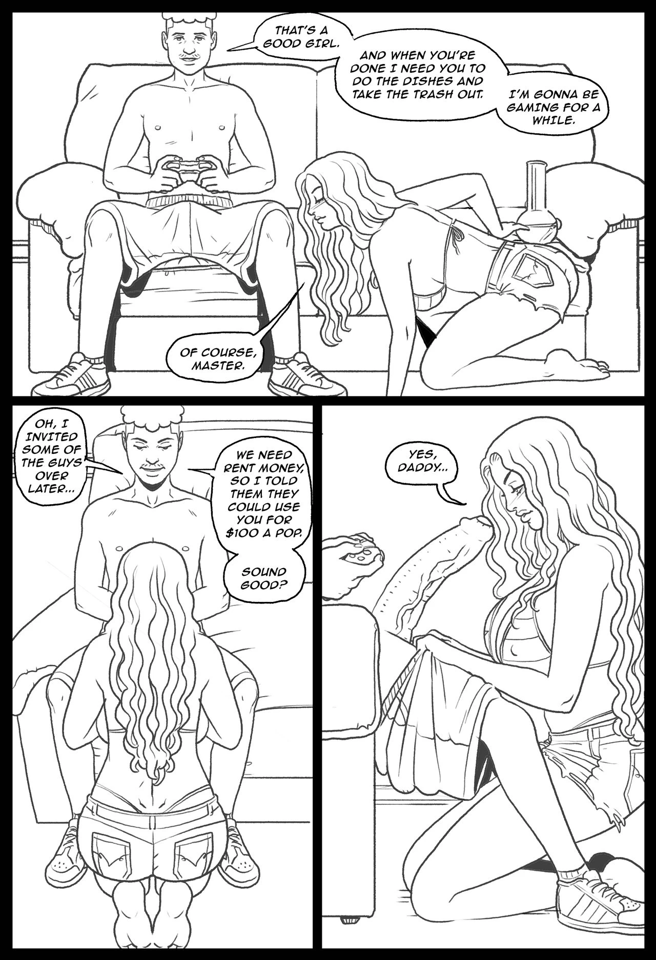 Bang my Bully 2 - Wonder Woman porn comic picture 55