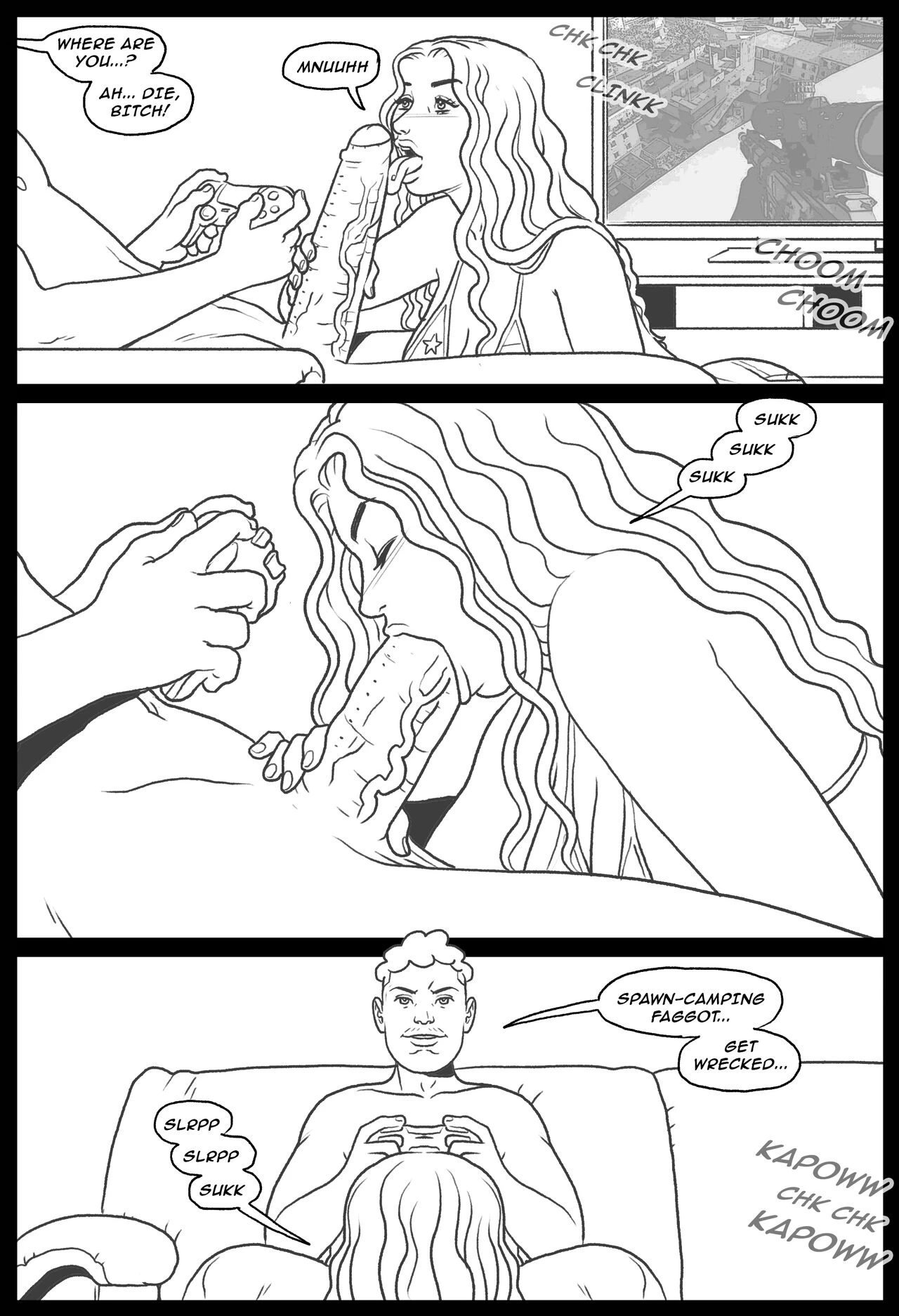 Bang my Bully 2 - Wonder Woman porn comic picture 57