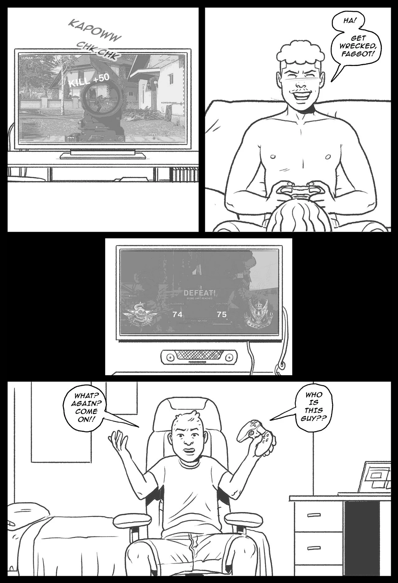 Bang my Bully 2 - Wonder Woman porn comic picture 61