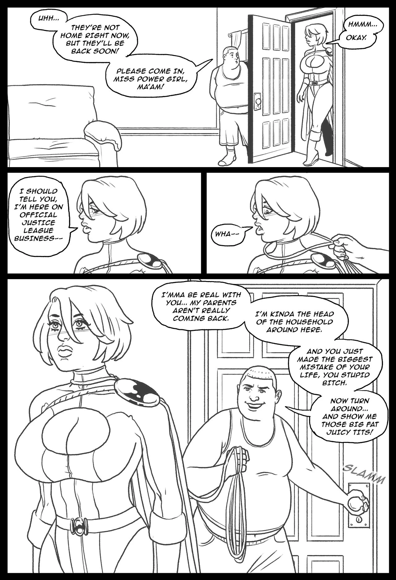 Bang my Bully 2 - Wonder Woman porn comic picture 65