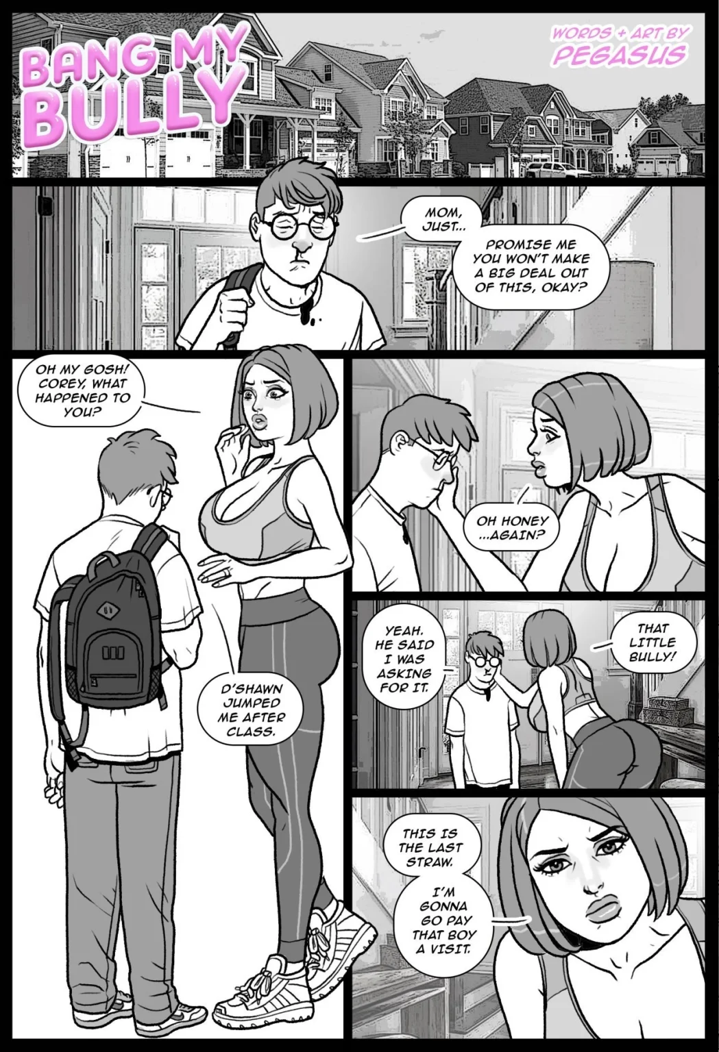 Bang My Bully porn comic picture 1