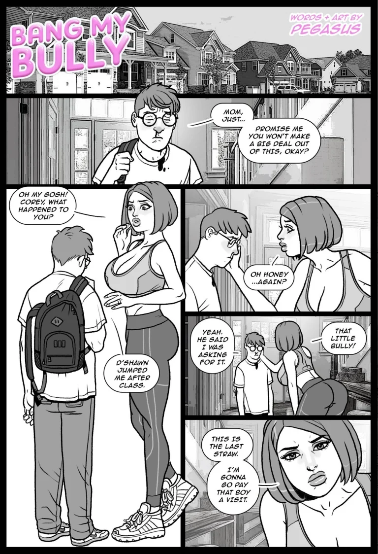 Bang My Bully porn comic picture 1