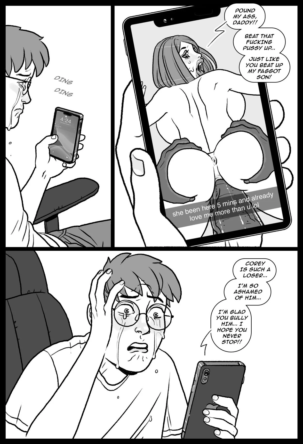 Bang My Bully porn comic picture 28