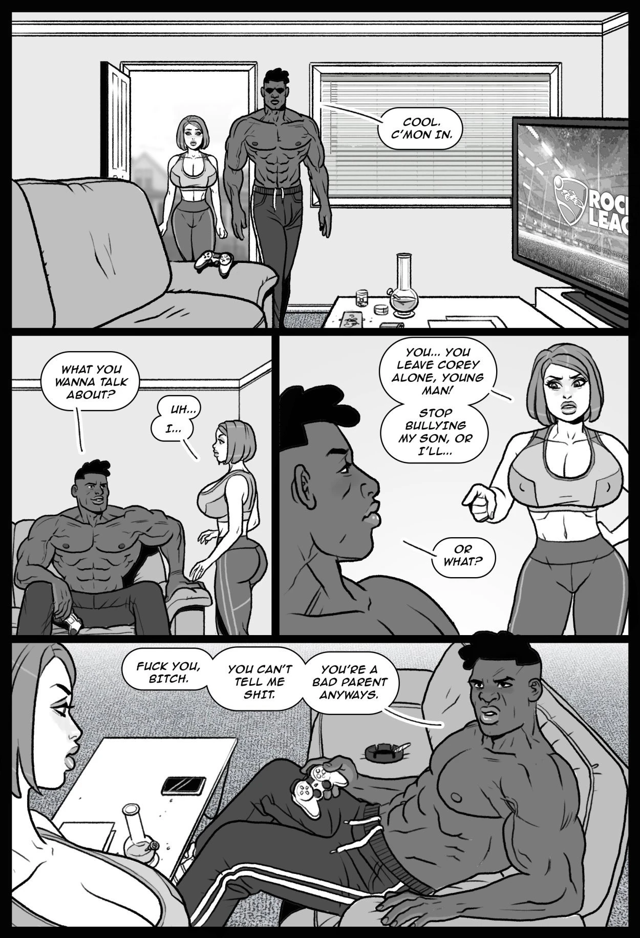 Bang My Bully porn comic picture 5