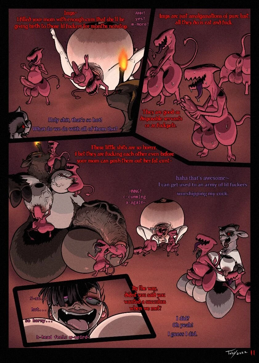 Baphomet 2 porn comic picture 11