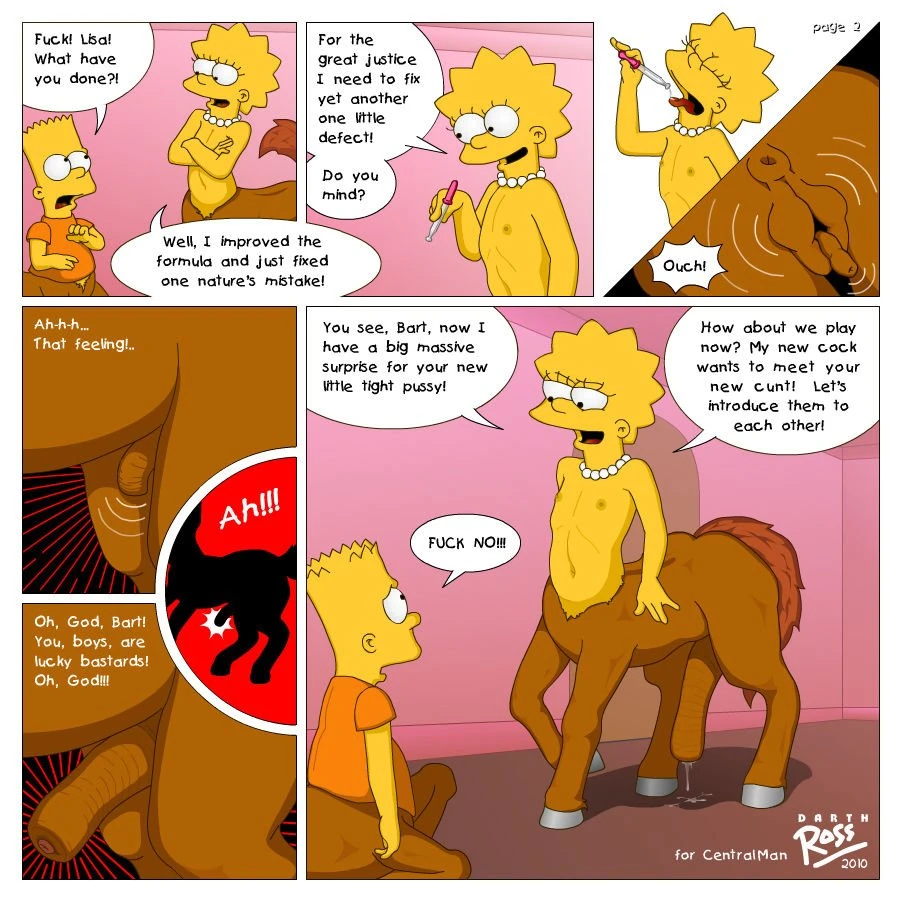 Bar and Lisa TF porn comic picture 3