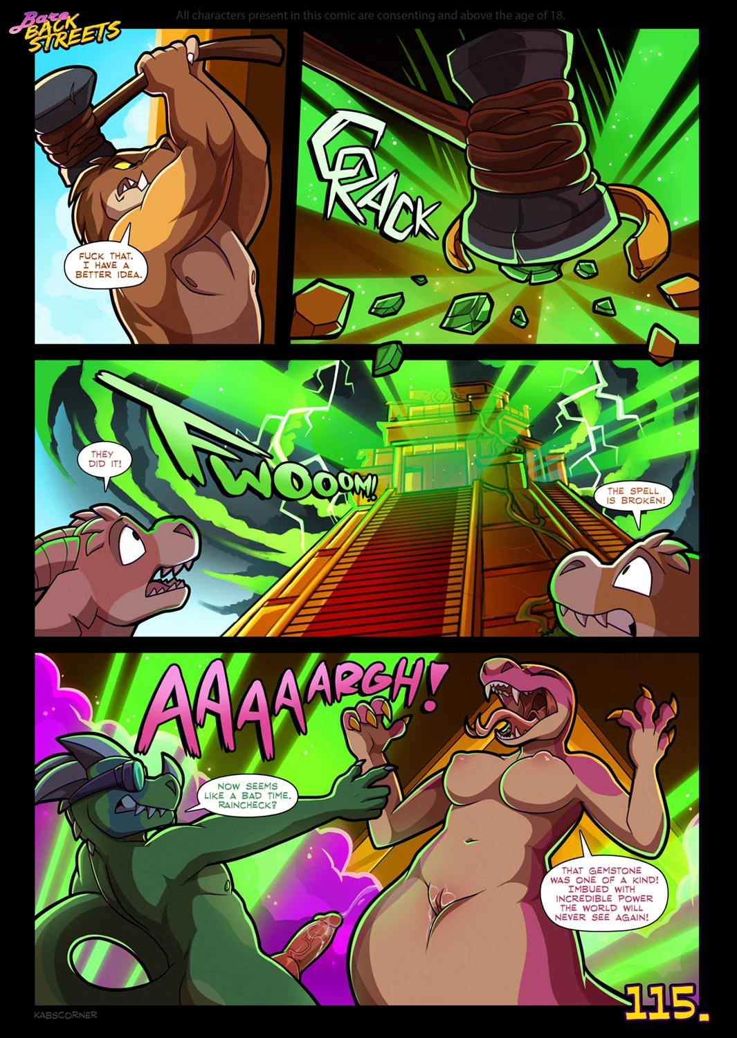 Bare Back Streets porn comic picture 116