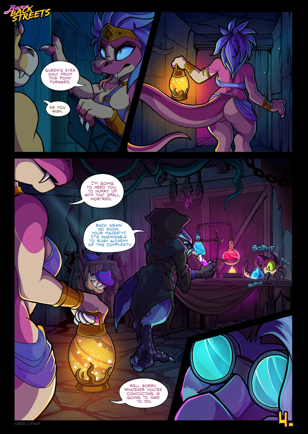 Bare Back Streets porn comic picture 5