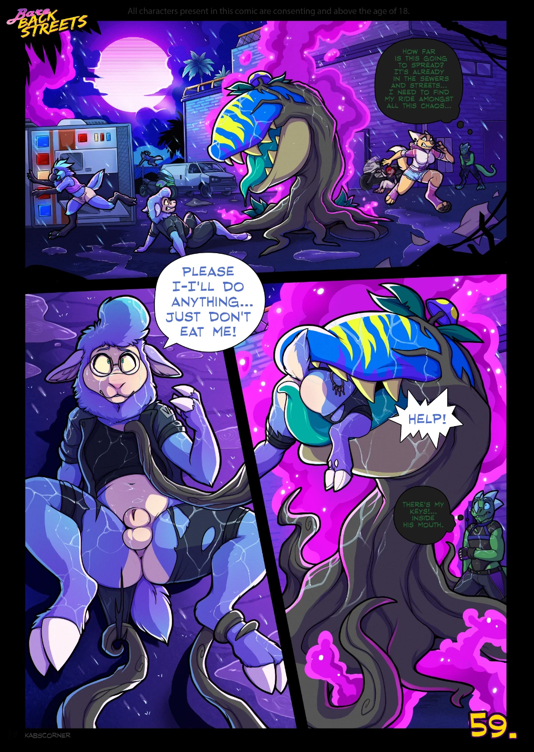 Bare Back Streets porn comic picture 60