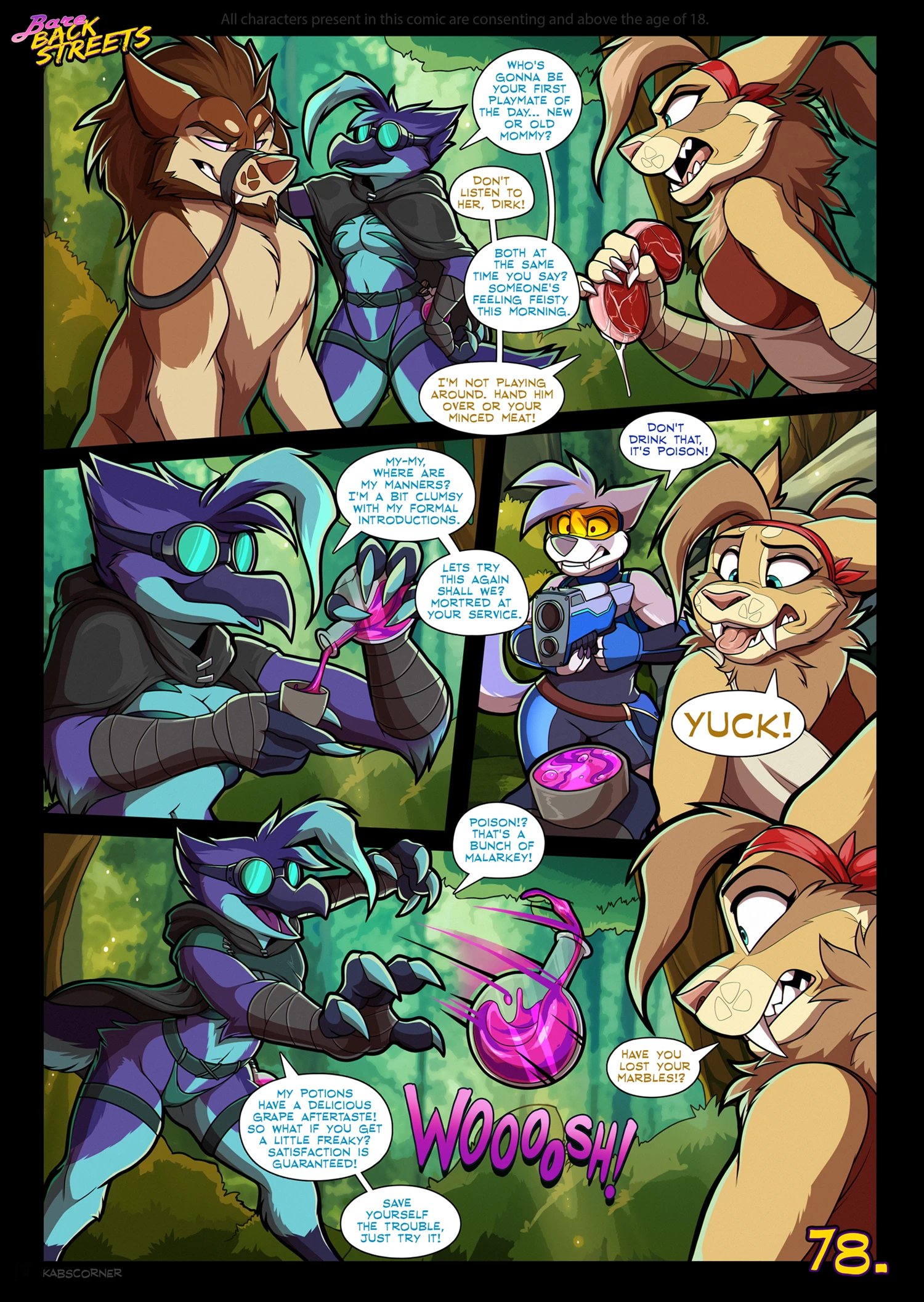 Bare Back Streets porn comic picture 79