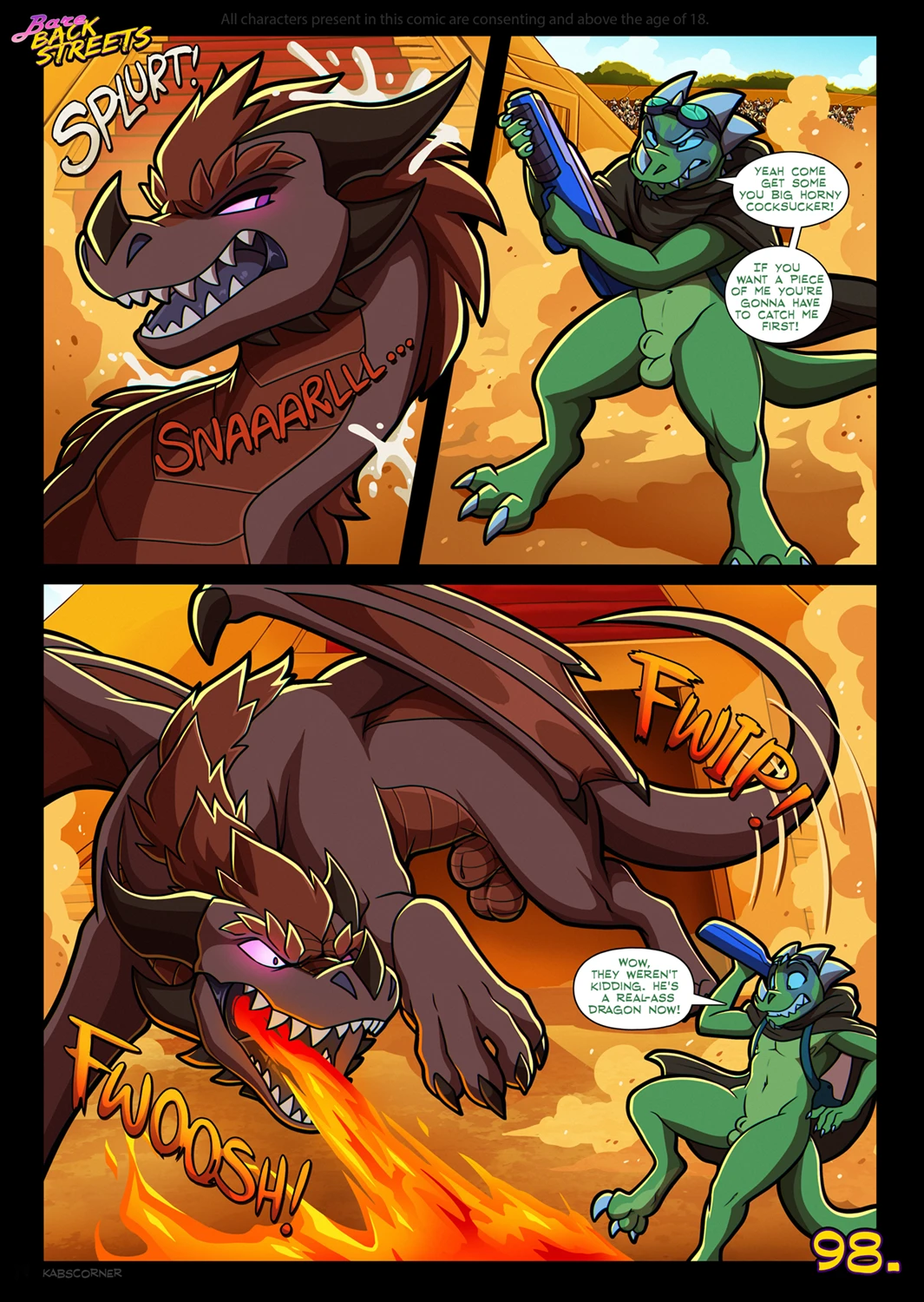 Bare Back Streets porn comic picture 99