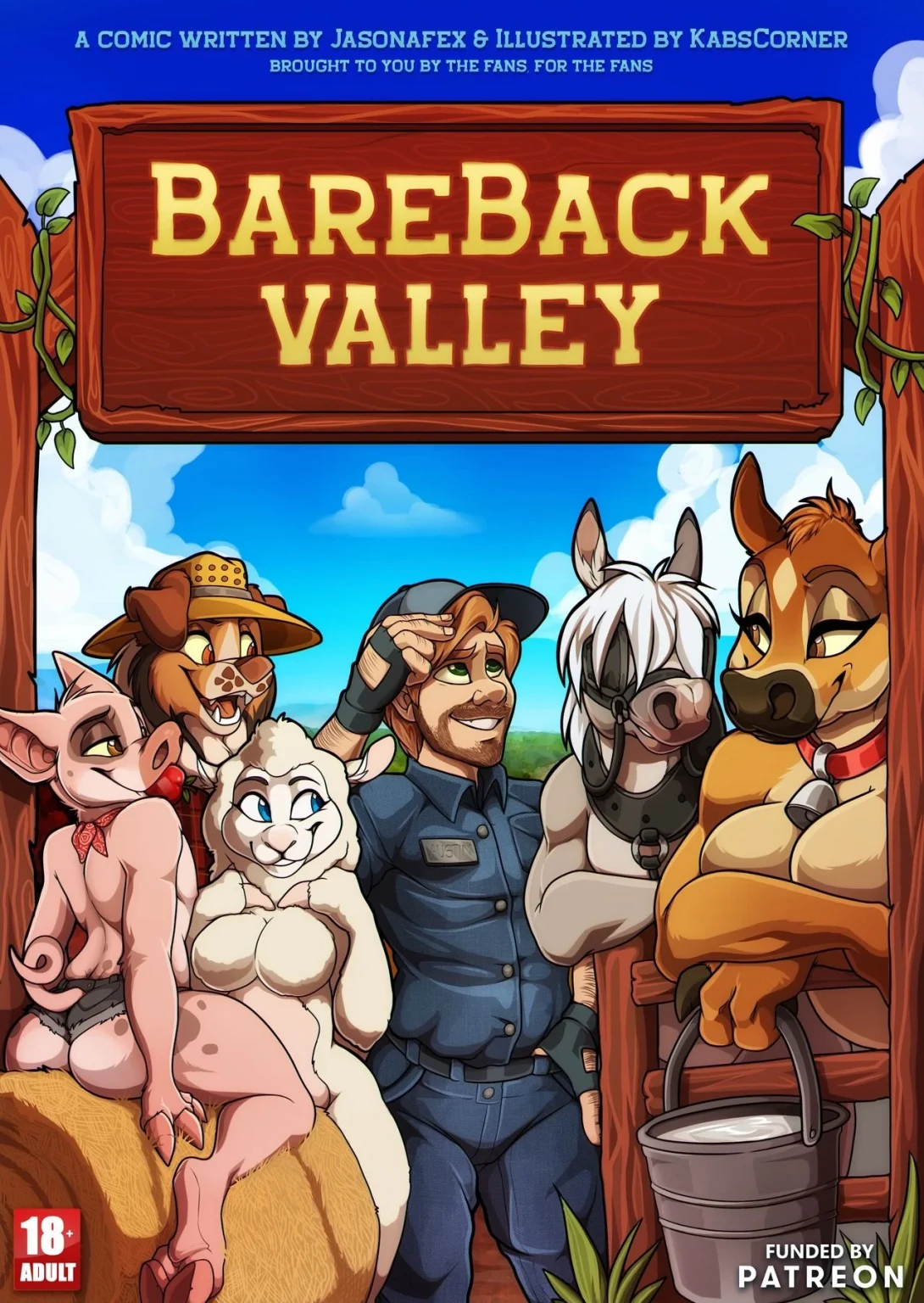BareBack Valley porn comic picture 1