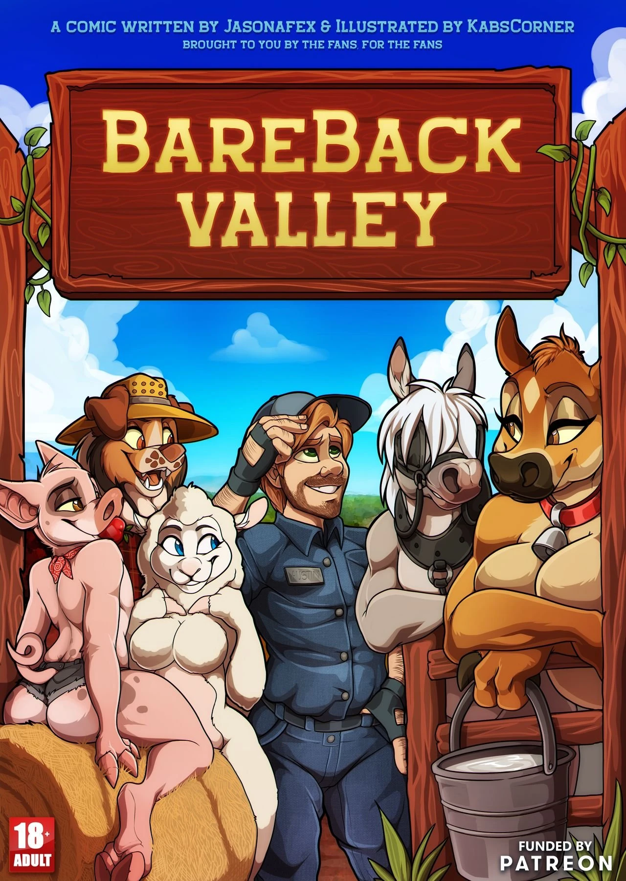 BareBack Valley porn comic picture 1