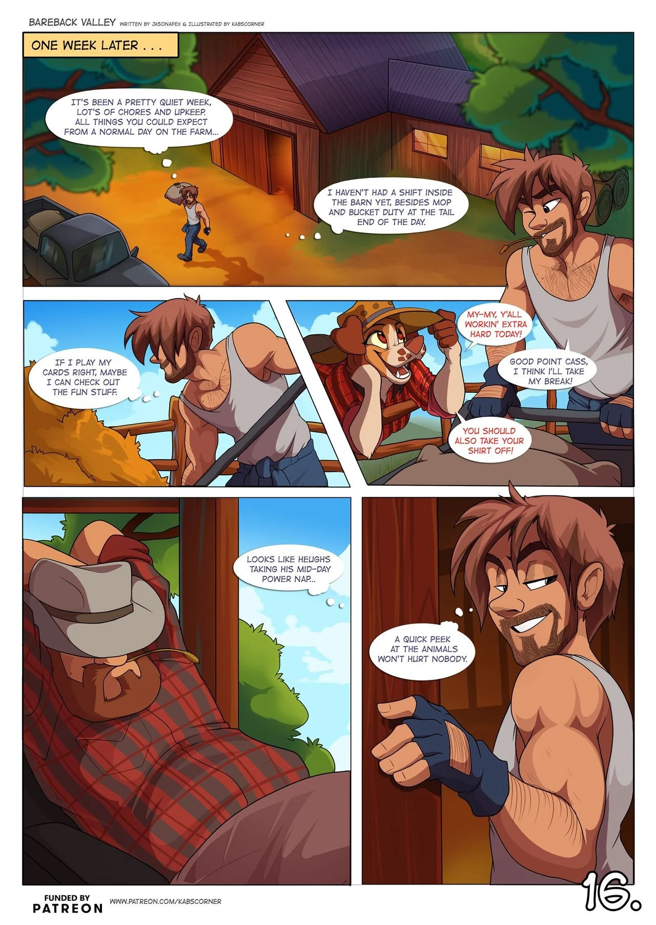 BareBack Valley porn comic picture 17
